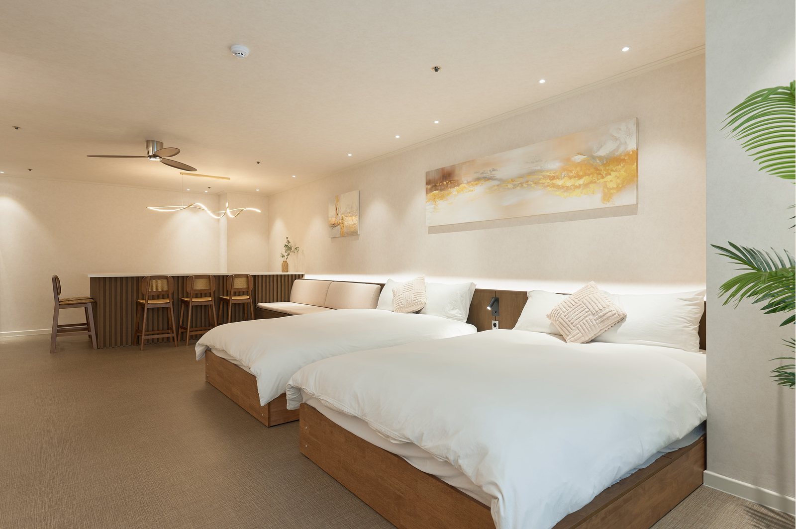K2 Hongdae B&B Spacious Room